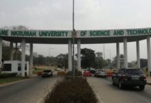 Photo of KNUST tasks committee to evaluate risk factors on campus after death of students
