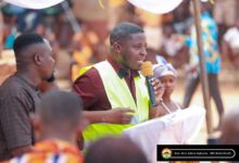 Photo of Ketu North Assembly cuts sod for six-unit classroom block at Tadzewu