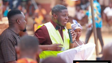 Photo of Ketu North Assembly cuts sod for six-unit classroom block at Tadzewu