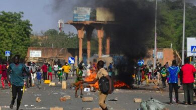 Photo of Protests erupt in Benin days before high-stakes election