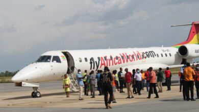 Photo of Maiden AWA flight lands at Ho Airport; Afede calls for Patronage