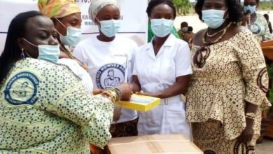 Photo of Staff of Akatsi Hospital wins best Volta midwife of the year