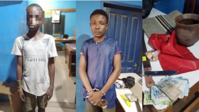 Photo of 23-year-old tailor arrested for allegedly trying to kill nephew for money ritual