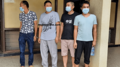 Photo of Court orders deportation of 4 Chinese involved in galamsey