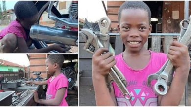 Photo of At My Age I Can Teach Anyone How to Repair Motorcycles: 9-Year-Old Girl who is a Mechanic Says