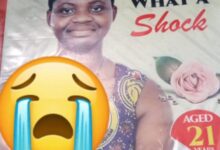Photo of Tears Flow As A Very Young Girl Dies After Attempting To Abort Almost 8 Months Pregnancy