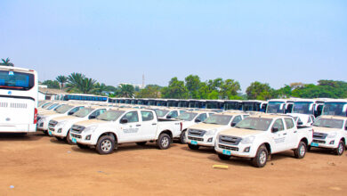 Photo of Bawumia hands over additional 100 buses, 50 pickup vehicles to second cycle schools
