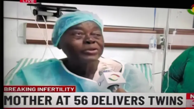 Photo of Mother at 56 delivers twins, urges barren women to be patient