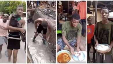Photo of Phone thief made to clean gutter, fed and given new clothes