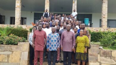 Photo of Newly Posted Local Government Staff for Volta Region undergo training