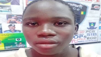 Photo of 18-year-old man kills 36-year-old nursing mother for resisting rape, kills her child