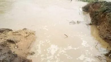 Photo of Residents of Nkwanta South stranded after Bridge collapse