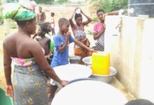 Photo of Maphlix builds boreholes and toilets for Ketu North communities