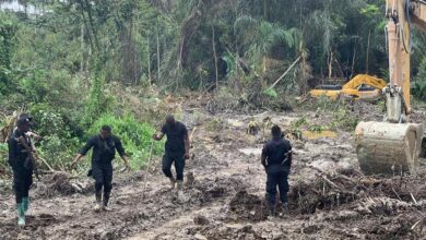 Photo of Police retrieve one of the missing Ellembelle excavators, DCE arrested for extortion