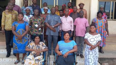 Photo of Seventy-two Persons with Disabilities receive support from Hohoe Municipal Assembly