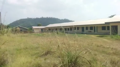 Photo of WETO Technical School left to rot