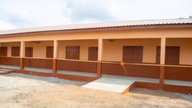 Photo of Adanu Foundation supports Kpordui community with modern classroom blocks