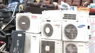 Photo of TV, fan, computer, 17 other used appliances Energy Commission has banned from entering Ghana