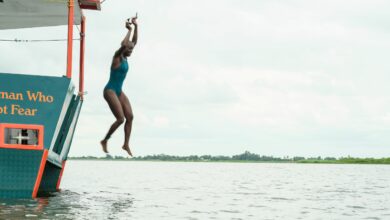 Photo of Yvette Tetteh: Ghanaian swimmer sets record by swimming 450km across River Volta