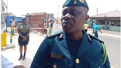 Photo of GIS Commander at Aflao calls for calm, cooperation after assault on officers