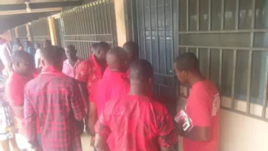 Photo of Assembly members in Ho besiege municipal office to demand removal of Finance Officer