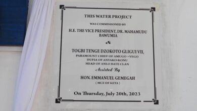 Photo of 60,000 litre Anyako-Konu community water project commissioned