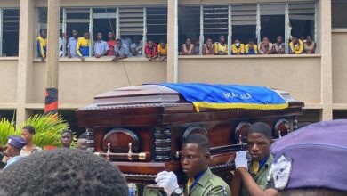Photo of Hundreds converge for final burial service of late Ketasco NSMQ finalist