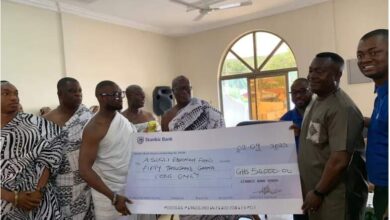 Photo of Volta Region: Stanbic Bank donates GHC80,000 to Asogli State