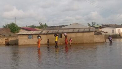 Photo of Flooded communities of Galo, c in Anloga call for help