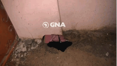 Photo of New born baby abandoned at Church gate