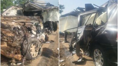 Photo of VIDEO: Akufo-Addo’s convoy involved in fatal accident in Bunso, one dead