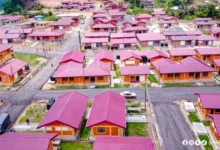 Photo of Bawumia hands over 124 housing units to victims of Appiatse explosion
