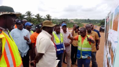 Photo of Minister inspects road projects in Volta Region