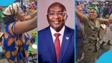 Photo of Adum Market Fire: Ghanaian Women Get Emotional As Dr Bawumia Visits Victims, Express Regret In Video