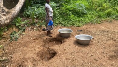 Photo of Kpalime Dugah residents rely on underground water for survival