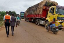 Photo of Ketu South NADMO warns over dangers pose at Wudoaba-Segbe border by large trucks