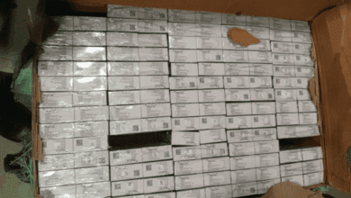 Photo of Volta FDA intercepts large consignment of Tapentadol (RED) at Kpoglu Border