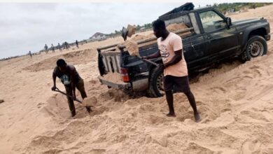 Photo of Sand Winning: The Habitual Practice Disfiguring Southern Volta’s Coastlines 