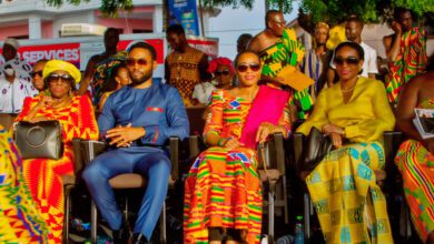 Photo of Residents of Keta commiserate with Rawlings family 