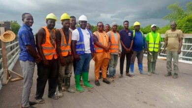 Photo of Reconstruction of Aklakpa Bridge completed, awaiting road leveling 