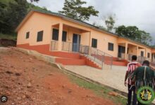 Photo of Ho MCE commissions staff accommodation and administration block 