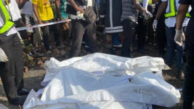 Photo of 2 dead as helicopter plunges into school park at Tema