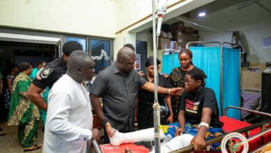 Photo of Peki-Tsame Crash: Volta Regional Minister Expresses Deep Concern, Visits Survivors