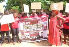 Photo of Sogakope residents storm ECG office over alleged overbilling, poor service delivery