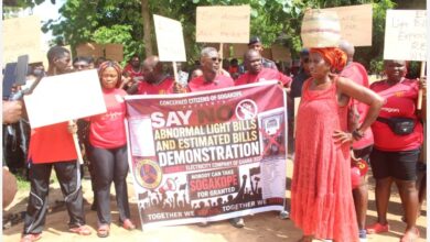 Photo of Sogakope residents storm ECG office over alleged overbilling, poor service delivery