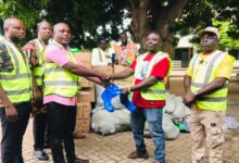 Photo of Dr. Dzokoto Supports Flood Victims in Keta Municipality with Relief Items