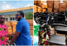 Photo of Lawyer Lom Nuku Ahlijah and LIPEN Donate Medical Supplies to Keta Municipal Hospital