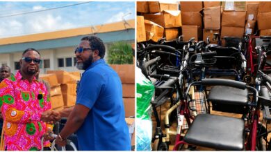 Photo of Lawyer Lom Nuku Ahlijah and LIPEN Donate Medical Supplies to Keta Municipal Hospital